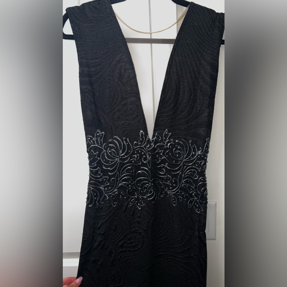 Black Baccio evening gown